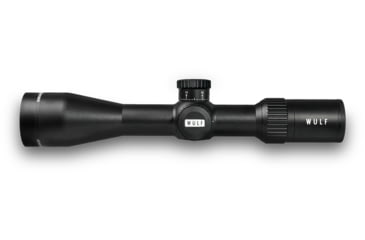 Image of Wulf Optics Hurricane Compact 4-14x44mm 30mm Tube Rifle Scope, Second Focal Plane, W-MIL1 Illuminated Reticle, Black, WU9115
