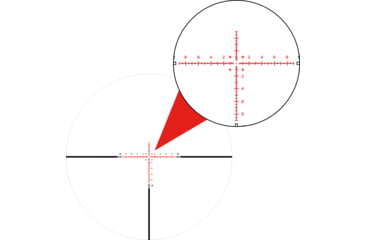 Image of Wulf Optics Hurricane Compact 4-14x44mm 30mm Tube Rifle Scope, Second Focal Plane, W-MIL1 Illuminated Reticle, Black, WU9115