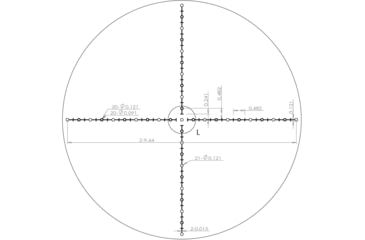 Image of Wulf Optics Hurricane Lite 4.5-18x50mm Rifle Scope, 30mm Tube, Second Focal Plane, Non Illuminated Half Mildot SF Reticle, Black, WU9109
