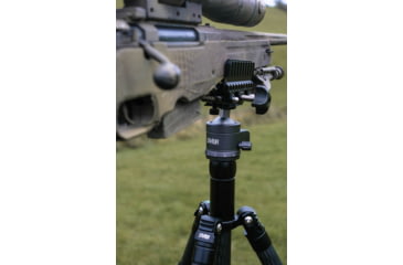 Image of Wulf Optics RAPTOR Carbon Fibre Tripod Shooting System w/ Ball Head, Gun Clamp and Arca Adapter Kit, Grey, WU7300