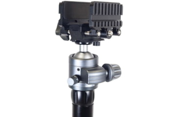 Image of Wulf Optics RAPTOR Carbon Fibre Tripod Shooting System w/ Ball Head, Gun Clamp and Arca Adapter Kit, Grey, WU7300