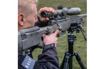 Image of Wulf Optics RAPTOR Carbon Fibre Tripod Shooting System w/ Ball Head, Gun Clamp and Arca Adapter Kit, Grey, WU7300