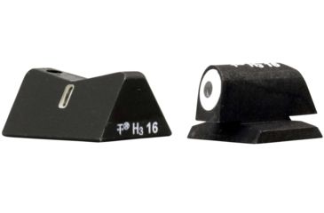 Image of XS Sight Systems DXT Big Dot Pistol Tritium Night Sight, Browning MKII HP, Matte Black, Standard, BR-0001S-5