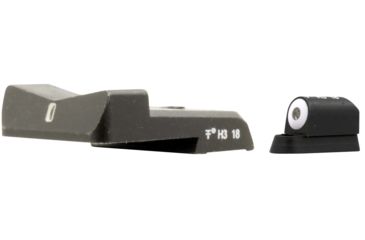 Image of XS Sight Systems DXT Big Dot Pistol Tritium Night Sight, CZ P10, Matte Black, Standard, CZ-0008S-5