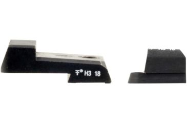 Image of XS Sight Systems DXT Big Dot Pistol Tritium Night Sight, CZ P10, Matte Black, Standard, CZ-0008S-5