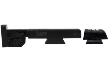 Image of XS Sight Systems DXT Big Dot Pistol Tritium Night Sight, STI Pistol Tritium Nights BoMar Adjustable, Matte Black, Standard, ST-0005A-5
