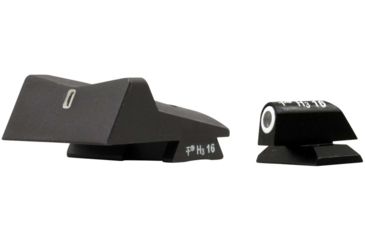 Image of XS Sight Systems DXT Standard Dot Pistol Sight, Para Ordnance Novak Style Rear, Matte Black, Standard, PO-0001S-6