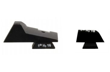 Image of XS Sight Systems DXT Standard Dot Pistol Sight, Para Ordnance Novak Style Rear, Matte Black, Standard, PO-0001S-6