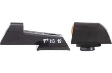 Image of XS Sight Systems DXT2 Big Dot Pistol Tritium Night Sight, S&amp;W M&amp;P 380 Shield EZ, Orange, Standard, SW-0031S-5N