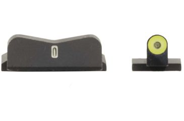 Image of XS Sight Systems DXT2 Big Dot Pistol Tritium Night Sight, S&amp;W M&amp;P Full Size, Compact, Yellow, Standard, SW-0029S-5Y