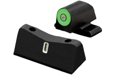 Image of XS Sight Systems DXT2 Pro Big Dot Tritium Pistol Sight, Sig Sauer P365, Front/Rear, Black, Green, Green, SI-X202S-5G