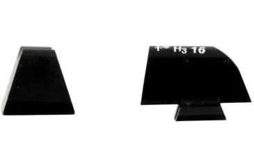 Image of XS Sight Systems DXW Big Dot Pistol Tritium Night Sight, Bersa BP9CC, Matte Black, Standard, BS-0001S-3