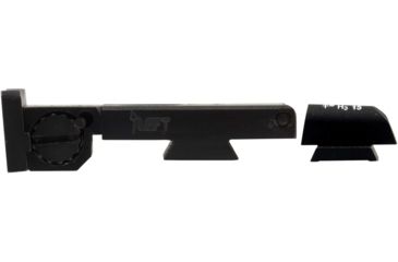 Image of XS Sight Systems DXW Big Dot Pistol Tritium Night Sight, Colt 1911 Enhanced, All Barrel Lengths, BCMS Cut, Matte Black, Standard, NE-0014A-3