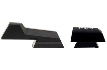 Image of XS Sight Systems DXW Big Dot Pistol Tritium Night Sight, Colt Enhanced Govt. 5in Novak Rear, Matte Black, Standard, NE-0010S-3