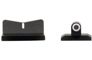 Image of XS Sight Systems DXW Standard Dot Pistol Tritium Night Sight, Springfield Champion &amp; Compact, Novak rear, Matte Black, Standard, SP-0003S-4