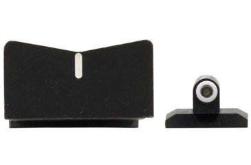 Image of XS Sight Systems DXW Standard Dot Pistol Tritium Night Sight, Springfield Trophy Match &amp; Range Officer, LPA, Matte Black, Standard, SP-0005A-4