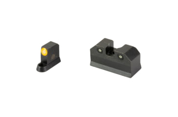 Image of XS Sights R3D, 2.0, Suppressor Height Tritium Night Sight, For CZ P10, Orange Front Outline, Orange Tritium Front/Rear, CZ-R201S-6N