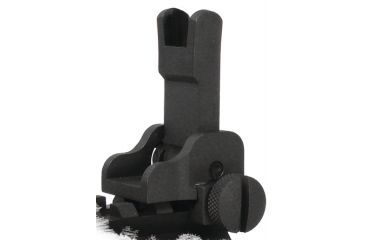 Image of Yankee Hill Machine Gas Block Mounted Flip Sight, Matte Black, YHM-9584