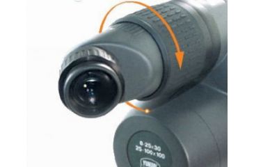 Image of Yukon 6-100X100 Angled Eyepiece Spotting Scope 21031K 