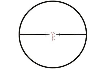 Image of Zeiss Conquest V4 1-4x24 Rifle Scope w/Exposed Elevation Turret, ZQAR #62 Illuminated Reticle, Fixed Parallax 522905-9962-060