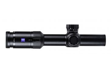 Image of Zeiss Conquest V4 1-4x24 Rifle Scope w/Exposed Elevation Turret, ZQAR #62 Illuminated Reticle, Fixed Parallax 522905-9962-060