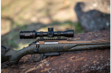 Image of Zeiss V3 2.5-8x35mm 1in Tube Rifle Scope w/Capped Turrets, Second Focal Plane, Duplex Reticle, Black, 522702-9806-000