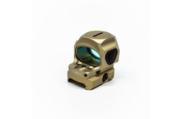 Image of ZeroTech Optics Trace H.A.L.O 1x28mm Enclosed Micro Reflex Red Dot Sight, 3 MOA Dot, Flat Dark Earth, TRAE28-FDE