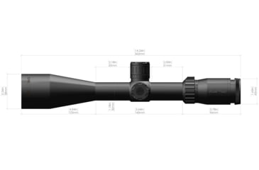 Image of ZeroTech Optics Trace Rifle Scope, 4.5-27x50mm, 30mm Tube, Second Focal Plane, R3 Reticle, Black, TR4275R3