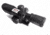ADE Advanced Optics 2.5-10x40mm Rifle Scope, 40mm, Green Illuminated Reticle, Black, 2.5-10X40GL