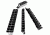 Aimtech 2pc. low profile no see- thru for Remington 870/1100/1100 most, Black RRLD2