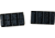 Aimtech 2pc Low Rib Rider for Mossberg 500, 590, 835, 91, 87, Black, RRLD3