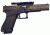 Aimtech Semi- Auto Pistol Mount for Fits Glock Tiger Shark, Red APM-1TSR