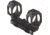 American Defense Manufacturing 34mm Straight Up Dual Ring Scope Mount w/ 1/2in Titanium GI Bolts, Black, Small, AD-RECON-S-34-TGIB