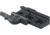 American Defense Manufacturing Quick-Disconnect Mount w/ Titanium Lever Assembly And MLOK interface, Black, AD-MLOK-BP-TL