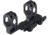 American Defense Manufacturing Recon H Dual Non-QD Rifle Scope Mount, 34mm, Black, AD-RECON-H-34-GIS