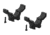American Rifle Company M-Brace 1in Riflescope Rings, 24mm Height, Black, MB-R-25.4-24