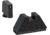 AmeriGlo 3XL Tall Green Tritium Black Outline .365in front, FlatBlack .451in Rear, Fits all Glock Except 42 &amp; 43, 3XL, up to 0.341in DH, GL-811