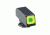 Ameriglo CAP Tritium Sight Set Glock 43 Green Front With Lumi-Lime Square Outline Green Lumi-Lime Rear Horizontal Line