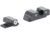 AmeriGlo Classic 3 Dot Night Sight Set for Springfield Hellcat OSP w/Green Tritium Front/Green Tritium Rear White Outlines, SA-119