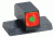AmeriGlo Front Tritium Night Sight, S&amp;W M&amp;P/Shield, .230 Height, .140 Width, Green With Orange Square Outline, SW-212-OR-Q