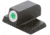 Ameriglo Night Sight, Classic, Green Front Only - S&amp;W M&amp;P Except Pro &amp; L, .230in Height SW-800-230