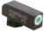Ameriglo Night Sight, FRONT Only - Green w/ White Outline - For Glocks, .180 Height GL-112-180