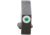 Ameriglo Night Sight, FRONT Only - Green w/ White Outline - For Glocks, .280 Height GL-112-280