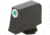 Ameriglo Night Sight, FRONT Only - Green w/ White Outline - For Glocks, .315 Height GL-112-315