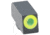 Ameriglo Night Sight Set - ProGlo Style - FRONT Sight Only - Green w/ Limegreen Circle Outline - All For Glock Models GL-212-GR-C