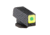Ameriglo Night Sight Set - ProGlo Style - FRONT Sight Only - Green w/ Limegreen Square Outline - All For Glock Models GL-212-GR-Q