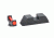 Ameriglo Night Sight Set, Spec. Combo - Red Fiber Front / Flat Black Rear - For Glocks 20/21 GFT-119