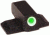 Ameriglo Night Sights Classic Style Green Rear Only Fnp 9mm Fn 601r