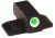 Ameriglo Night Sights Tactical Suppressor Style Green Rear Only Fnp 45 Fnr 45 496