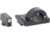 AmeriGlo Pistol Tritium Night Sights, Glock 20,21,29,30,31,32,36, Ghost Ring Green Front,Green Rear, GL-126